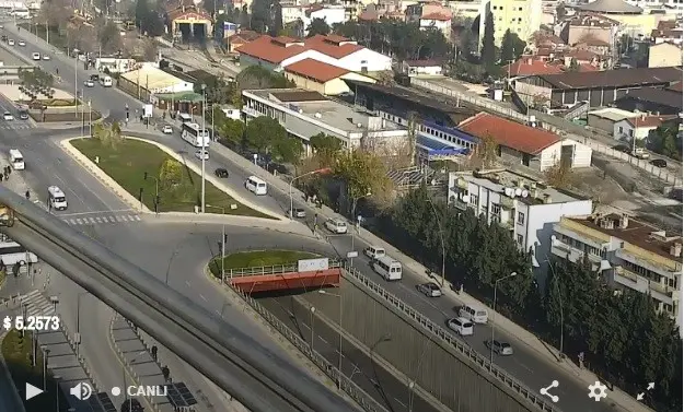 Denizli Üçgen Meydanı Canlı Kamera İzle