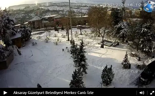 Aksaray Güzelyurt Belediyesi Merkez Canlı Mobese