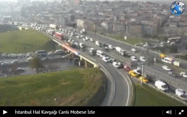 İstanbul Hal Kavşağı Canlı Mobese İzle