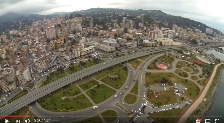 Rize Havadan Kamera Görüntüleri İzle