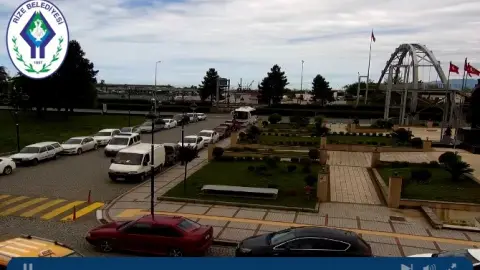 Rize Valiliği Önü Tören Alanı Canlı Mobese İzle