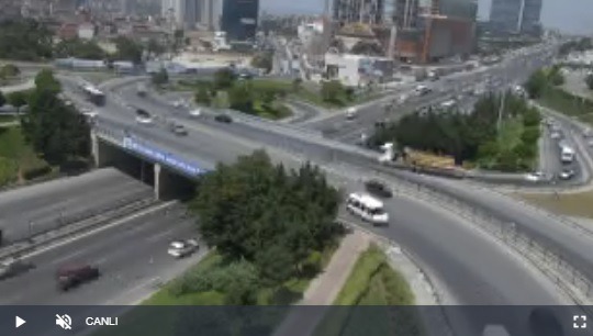 İstanbul D100 Cevizli Canlı Mobese İzle