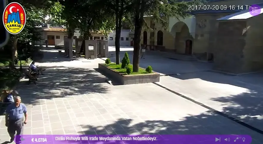 Çankırı Büyük Cami Önü Canlı Mobese Kameraları İzle