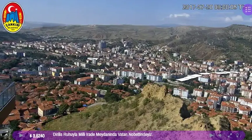 Çankırı Kalesi Canlı Mobese Kamera İzle