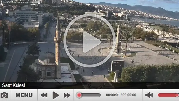 İzmir Saat Kulesi Canlı Mobese İzle