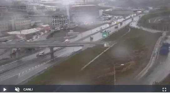 İstanbul Başakşehir İkitelli Köprülü Kavşağı Canlı Mobese