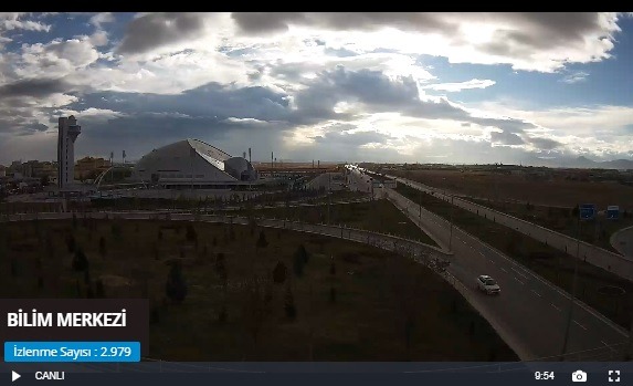 Konya Bilim Merkezi Canlı Mobese İzle