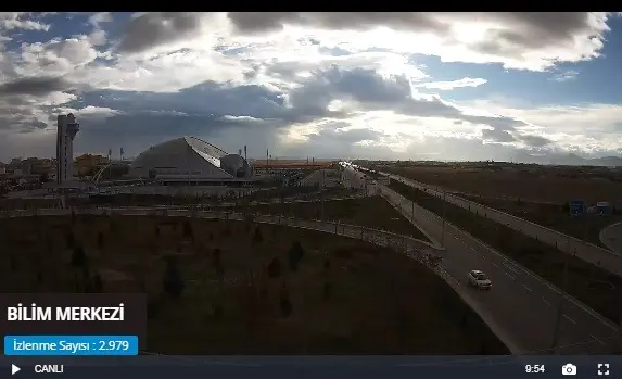 Konya Bilim Merkezi Canlı Mobese İzle