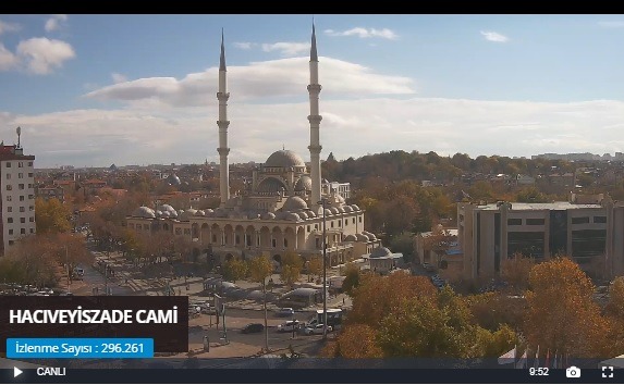 Konya Hacıveyiszade Cami Canlı Mobese İzle