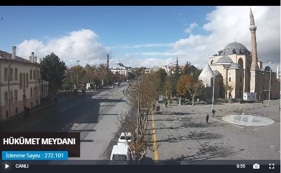 Konya Hükümet Meydanı Canlı Mobese İzle