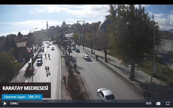Konya Karatay Medresesi Canlı Mobese İzle
