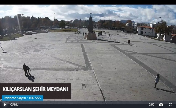Konya Kılıçarslan Meydanı Canlı Mobese İzle