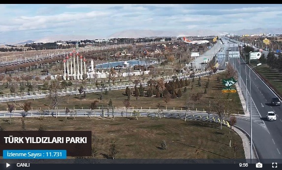 Konya Türk Yıldızları Parkı Canlı Mobese İzle