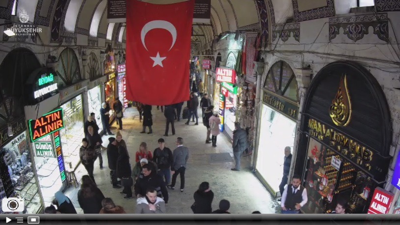 İstanbul Kapalı Çarşı Canlı Mobese İzle