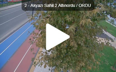 Ordu Altınordu Akyazı Sahil Yolu Canlı Kamera İzle