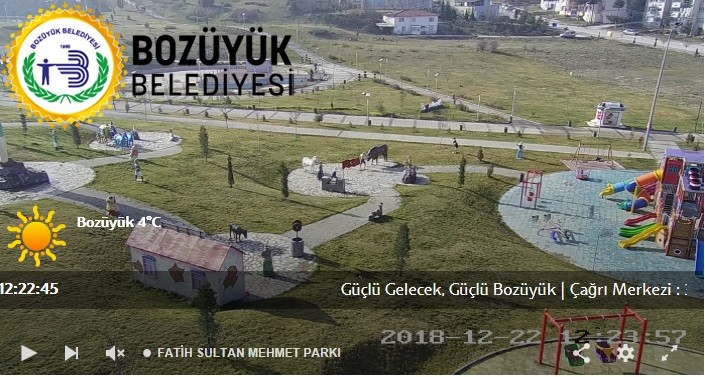 Bozüyük Fatih Sultan Mehmet Parkı Canlı İzle