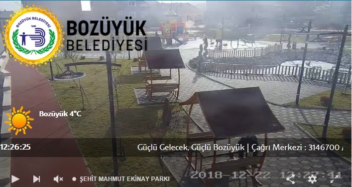 Bozüyük Şehit Mahmut Ekinay Parkı Canlı İzle