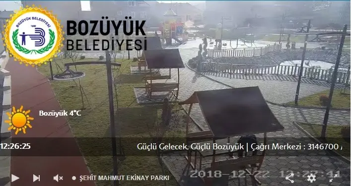 Bozüyük Şehit Mahmut Ekinay Parkı Canlı İzle