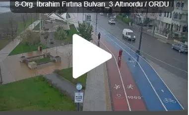 Altınordu İbrahim Fırtına Bulvarı Mobese İzle