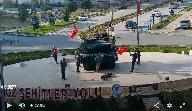 Denizli Merkezefendi 15 Temmuz Şehitler Meydanı Canlı İzle