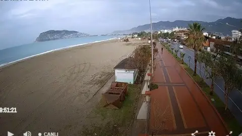 Antalya Alanya Oba Sahili Canlı Mobese İzle