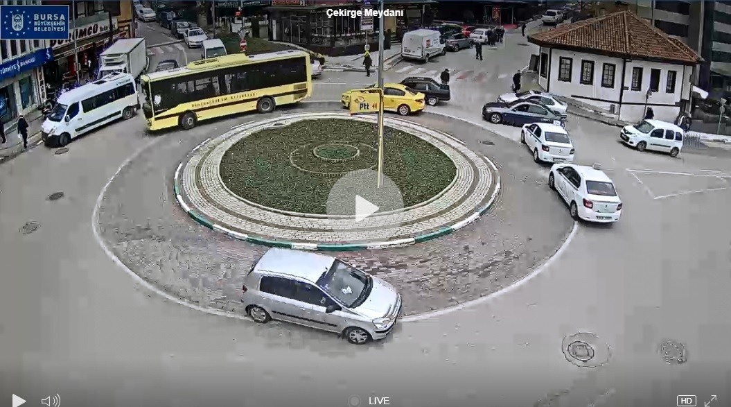 Bursa Çekirge Meydanı Canlı Mobese İzle