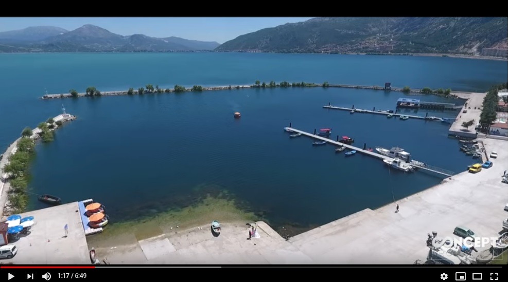 Eğirdir Gölü Havadan