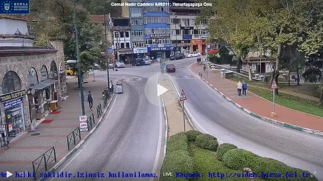 Bursa Osmangazi Cemal Nadir Caddesi Mobese