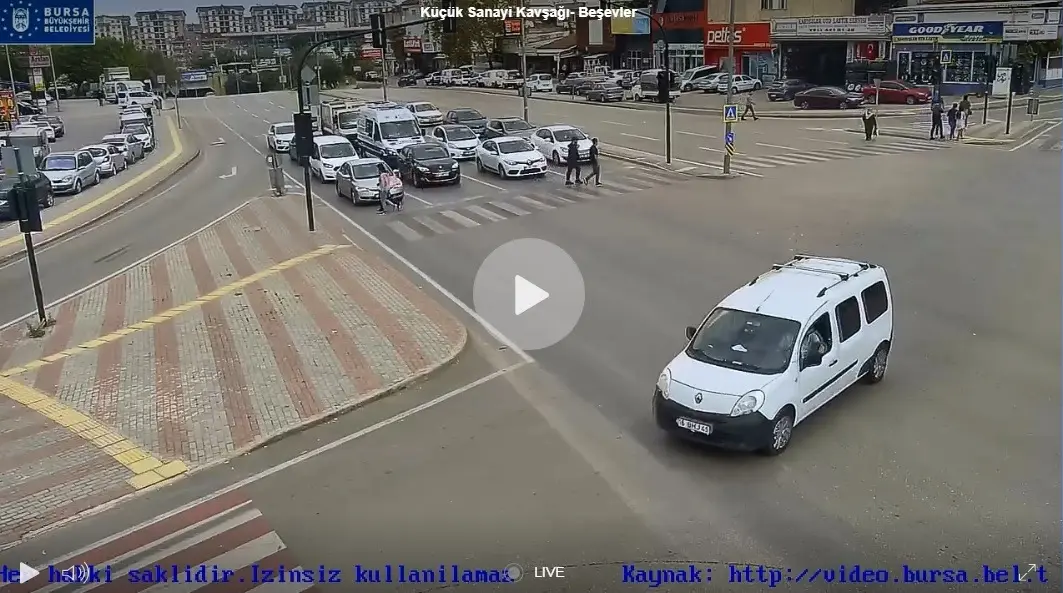 Bursa Nilüfer Küçük Sanayi Kavşağı Canlı