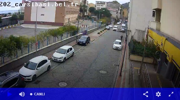 Trabzon Çarşıbaşı Ptt Önü Canlı Mobese