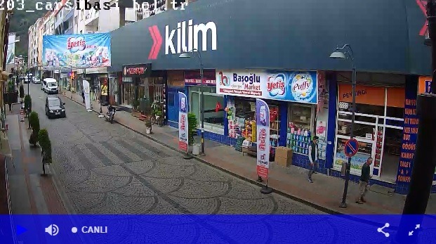 Çarşıbaşı Avni Akkan Caddesi Canlı Mobese