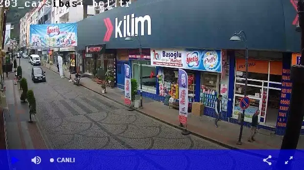 Çarşıbaşı Avni Akkan Caddesi Canlı Mobese