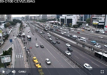 İstanbul D’100 Cevizlibağ Canlı Mobese