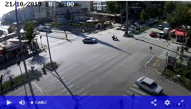 Kütahya Laleli Kavşağı Canlı Mobese