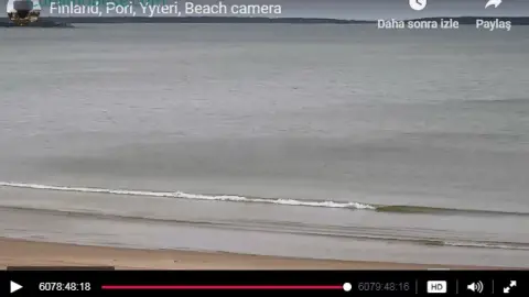 Finlandiya Pori Plajı Canlı Mobese İzle