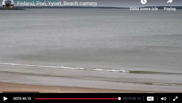 Finlandiya Pori Plajı Canlı Mobese İzle