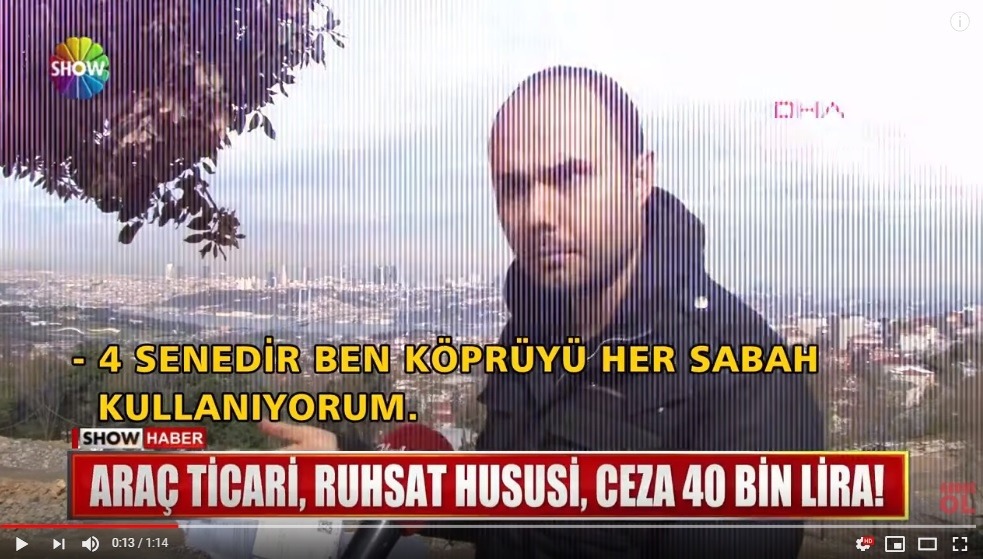 15 Temmuz Köprüsünden Geçen Ticari Araçlara Toptan Ceza Kesiliyor