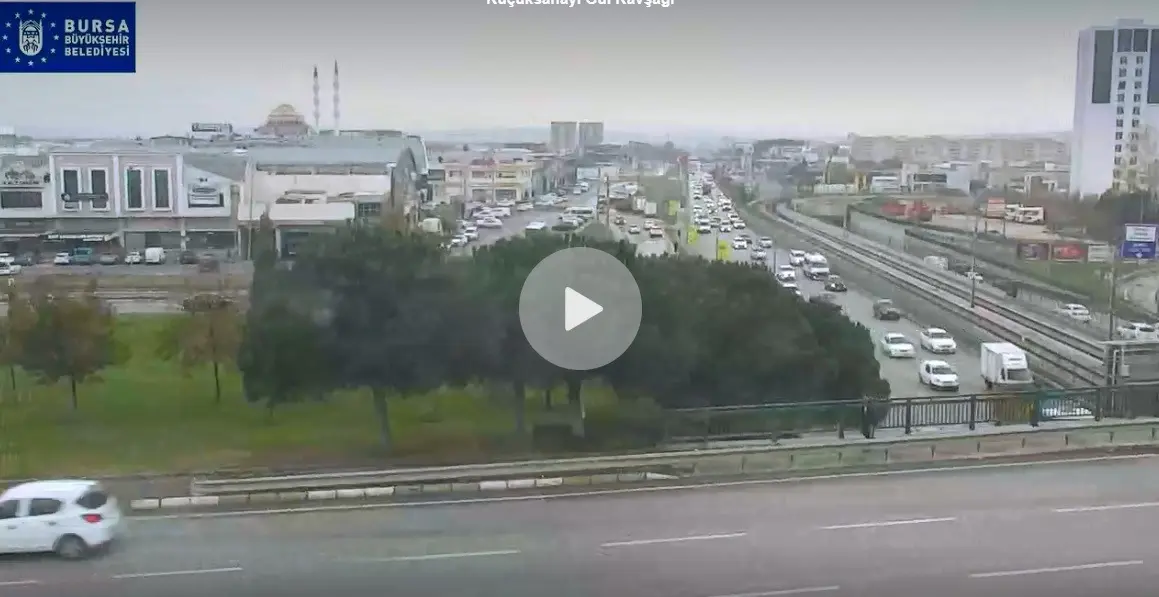 Bursa Küçüksanayi Gül Kavşağı Canlı Mobese İzle