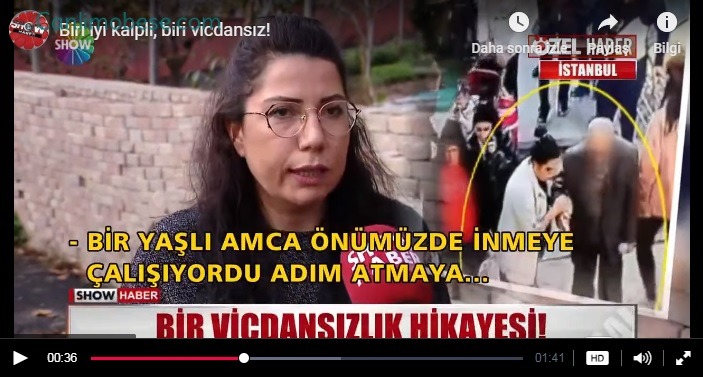 Yaşlı Adama Yardım Eden Kadının Telefonunu Böyle Çaldılar