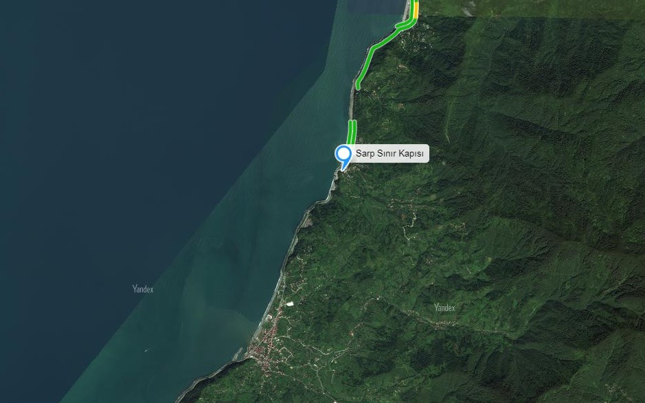 Sarp Sınır Kapısı Trafik Durumu Yol Durumu