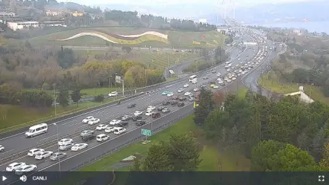 İstanbul 15 Temmuz Şehitler Köprüsü Canlı Mobese
