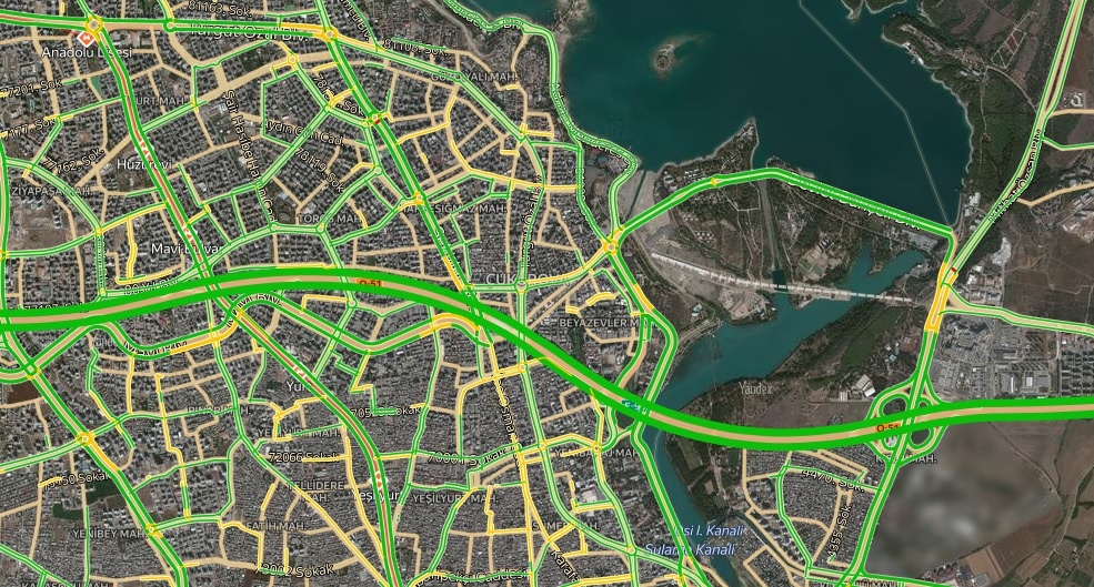 Adana Çukurova Trafik Durumu Yol Durumu