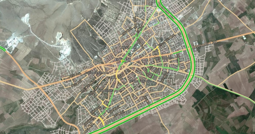 Afyon Emirdağ Trafik Durumu