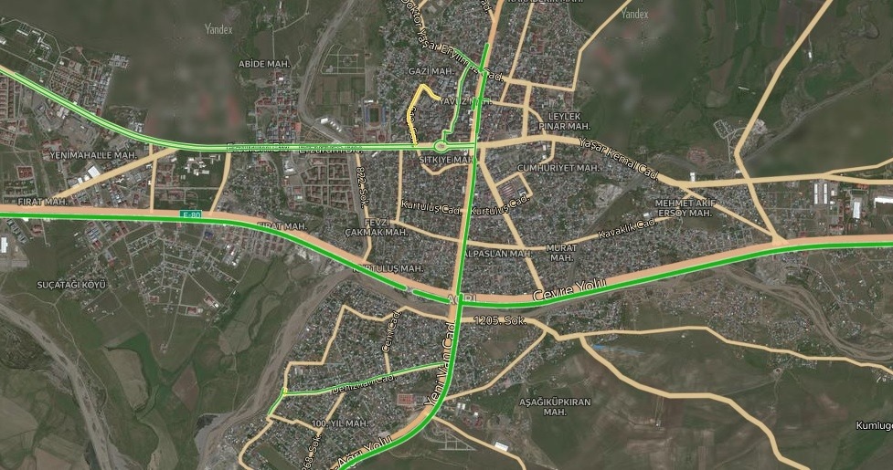 Ağrı Trafik Durumu Yol Durumu