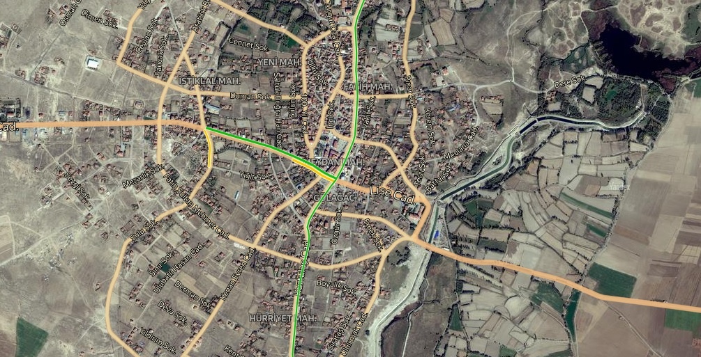Aksaray Gülağaç Trafik Durumu Yol Durumu