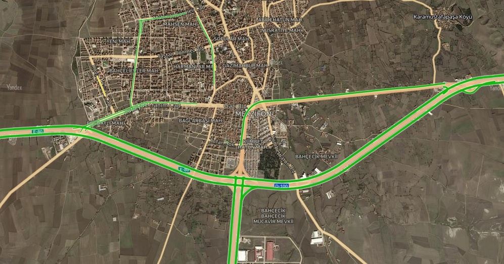 Amasya Merzifon Yol Durumu Trafik Durumu