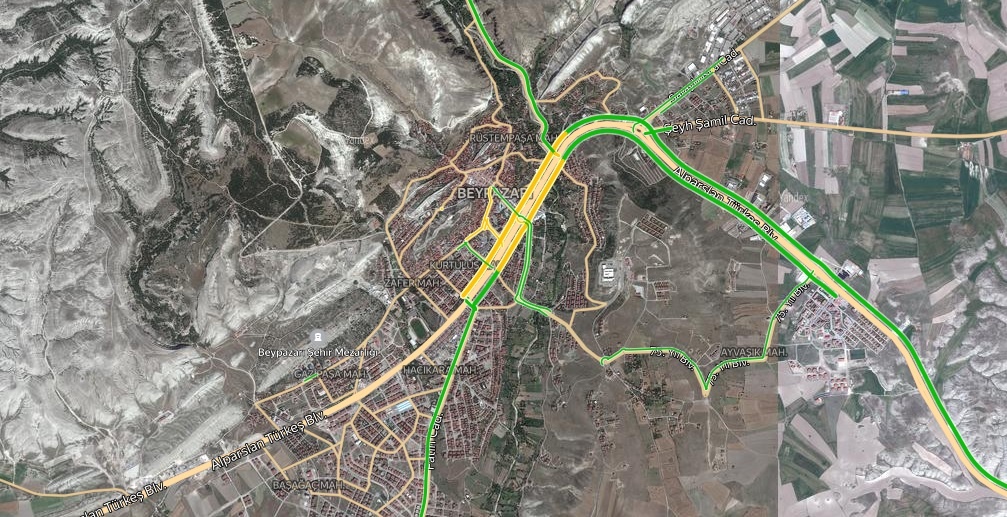 Ankara Beypazarı Trafik Durumu