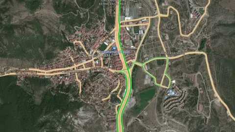 Ankara Kızılcahamam Trafik Durumu Yol Durumu