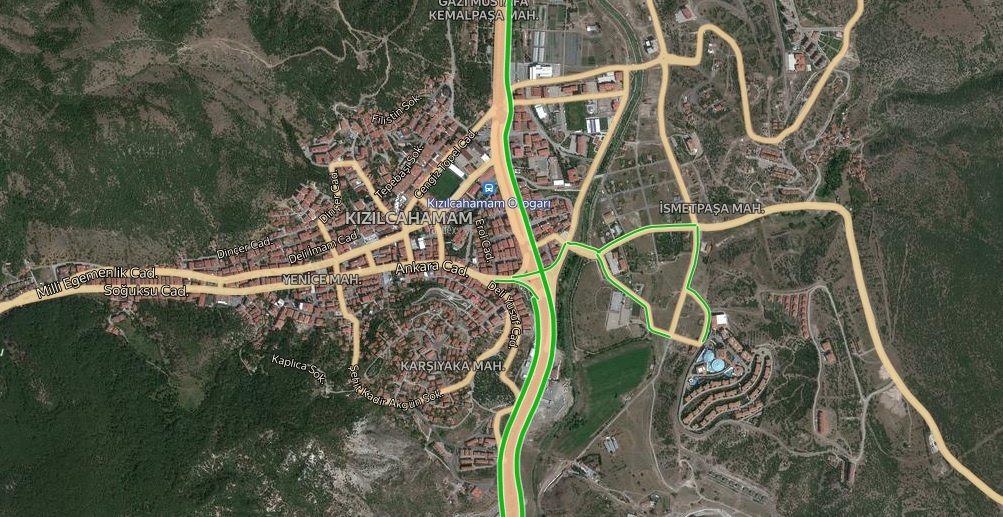 Ankara Kızılcahamam Trafik Durumu Yol Durumu