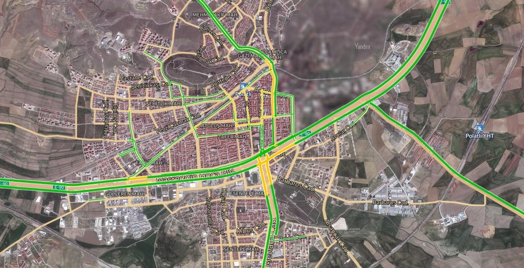 Ankara Polatlı Trafik Durumu Yol Durumu
